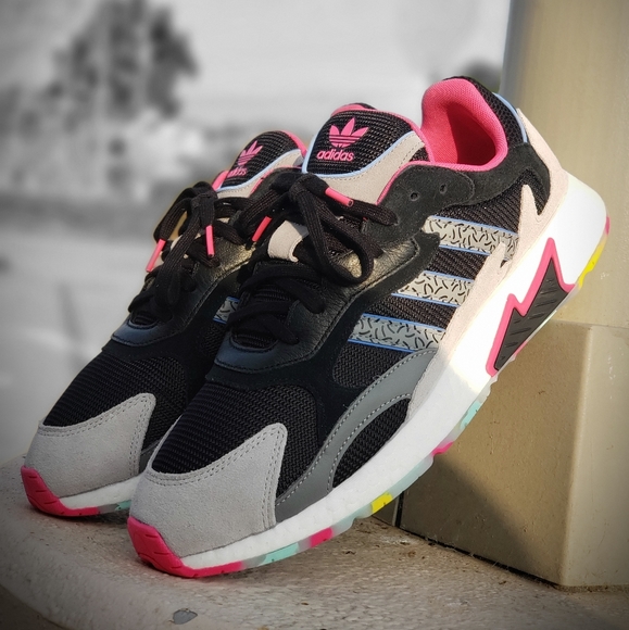 Adidas Originals Tresc Run Boost Running Shoes Bla - Picture 1 of 6